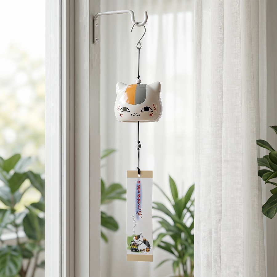3 inch Madara Cat Wind Chime G - Japanese Lifestyle Goods 评论和价格