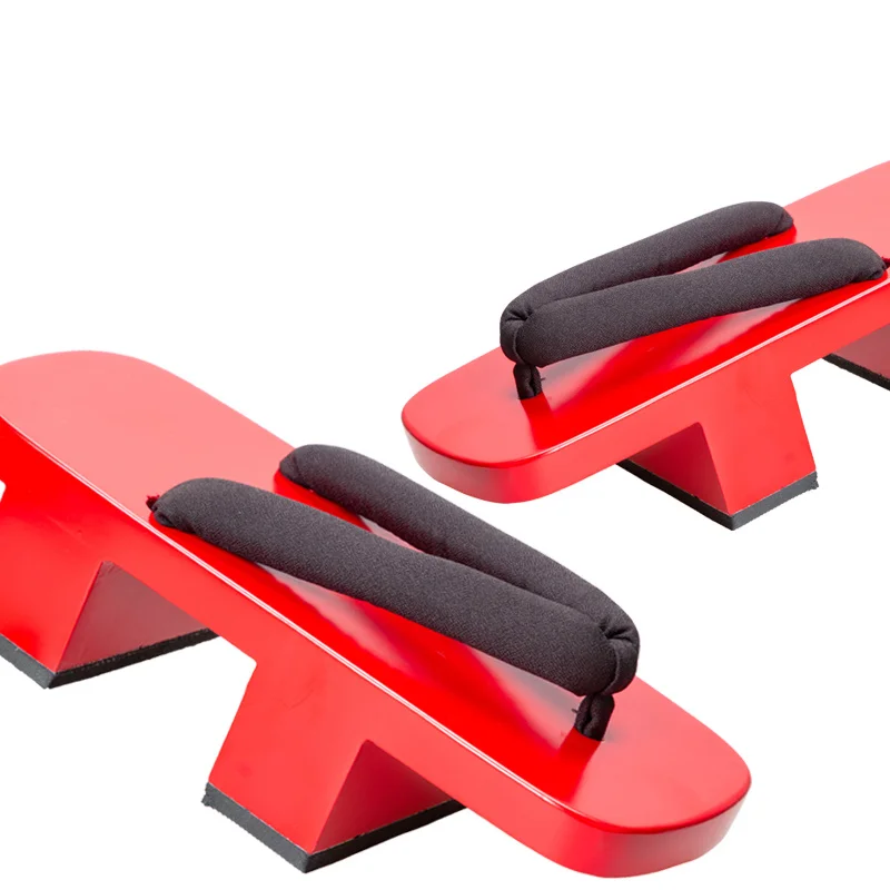 Women's Cosplay Shoes Red Pain - Geta Wooden Sandal 评论和价格