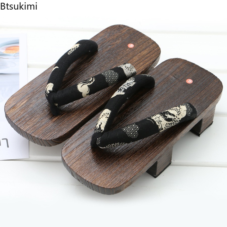 Women Geta Two-toothed Sandals - Geta Wooden Sandal 评论和价格