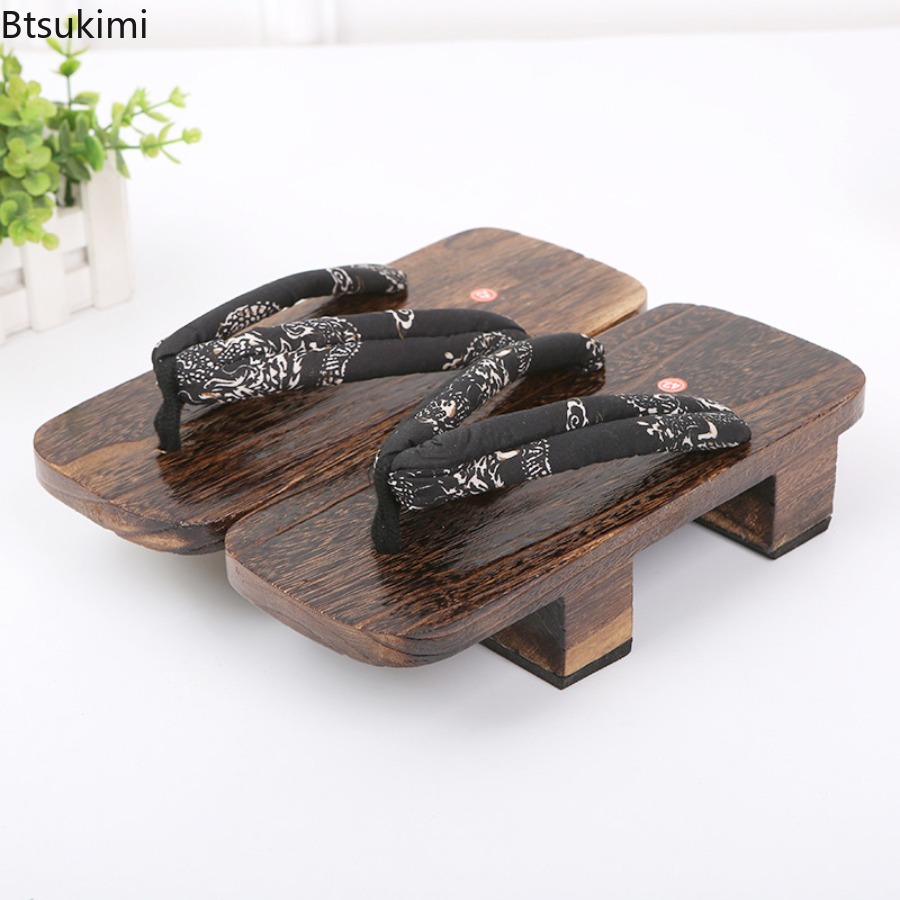 Women Geta Two-toothed Sandals - Geta Wooden Sandal 评论和价格